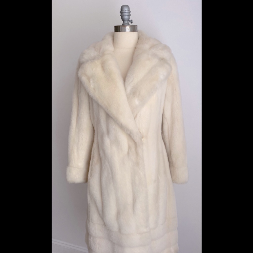 Vintage Off White Coat